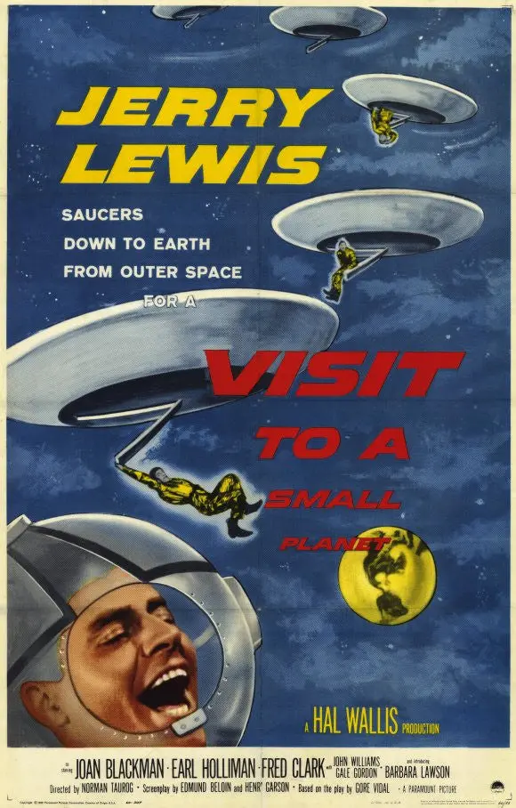 Visit To A Small Planet (1960) - Jerry Lewis  Dvd 1