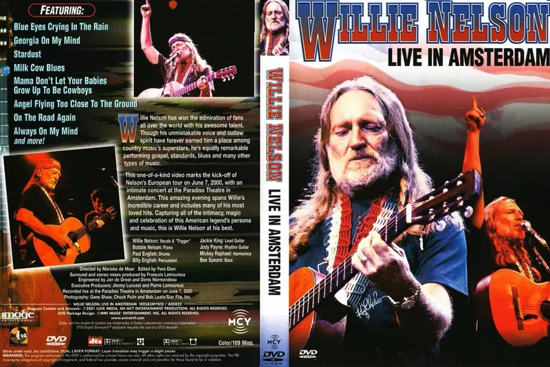 Willie Nelson - Live In Amsterdam (2000)  Dvd 1