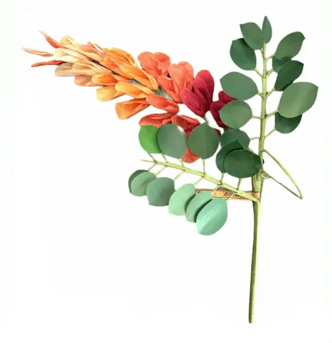 Wisteria, Orange | The Green Vase 1