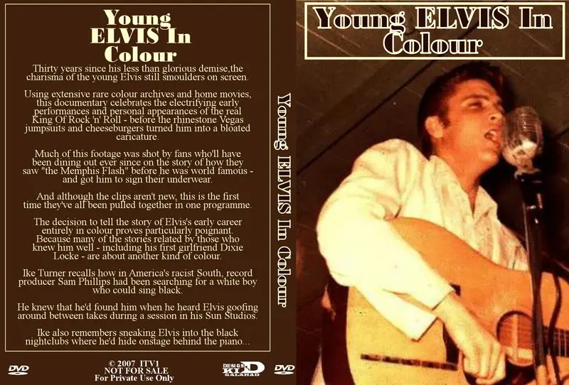 Young Elvis In Color  Dvd 1