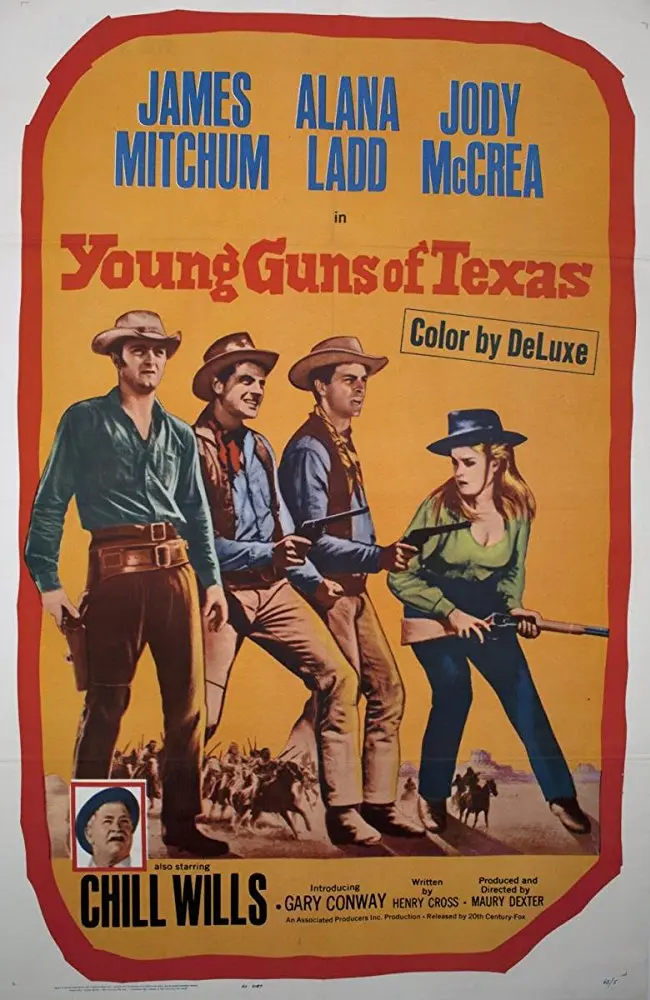 Young Guns Of Texas (1962) - James Mitchum  Dvd 1