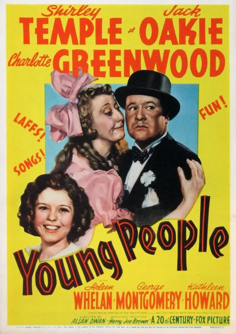 Young People (1940) - Shirley Temple  Colorized Version 1
