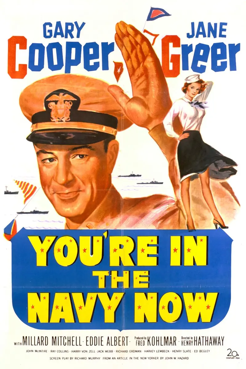 You're In The Navy Now (1951) - Gary Cooper  Colorized Version  Dvd 1