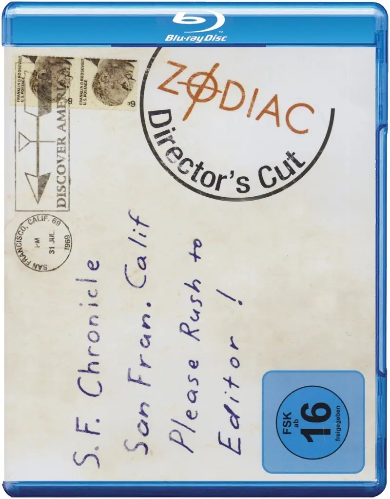 Zodiac : Director´S Cut (2007) - Jake Gyllenhaal  Blu-Ray 1