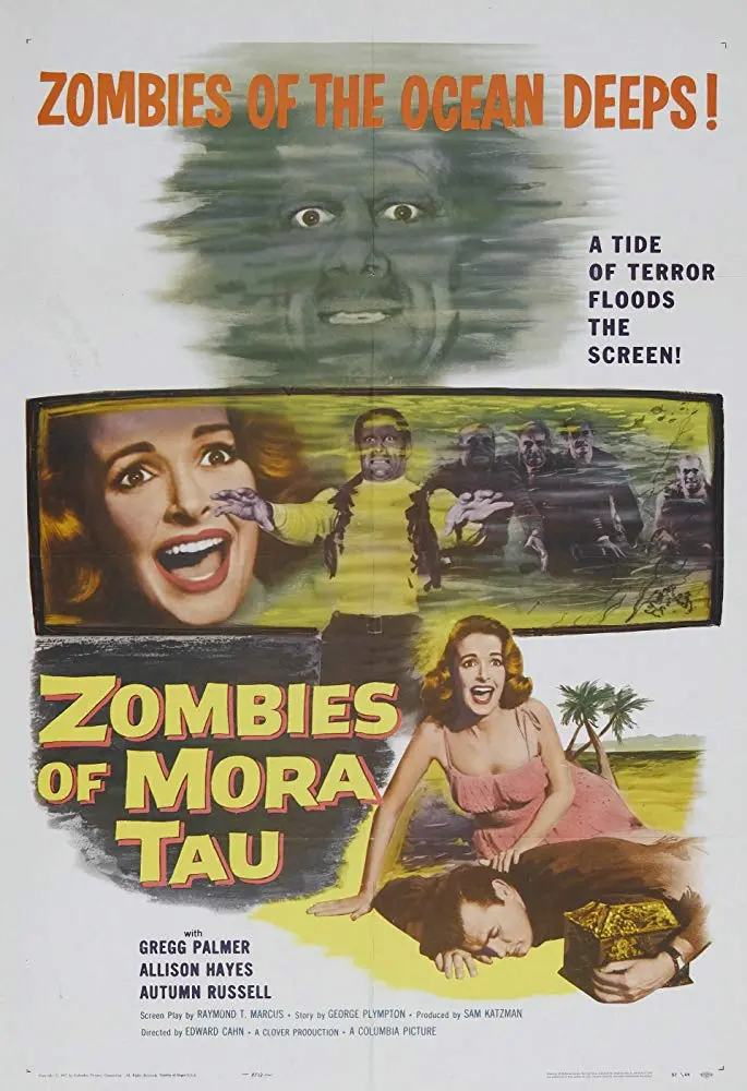 Zombies Of Mora Tau (1957) - Gregg Palmer  Colorized Version 1