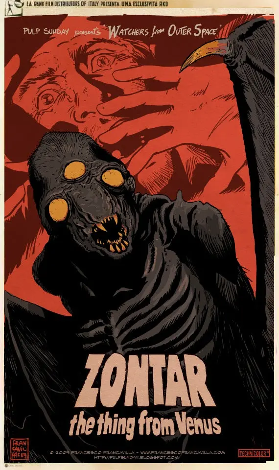 Zontar : The Thing From Venus (1966) - John Agar  Dvd 1