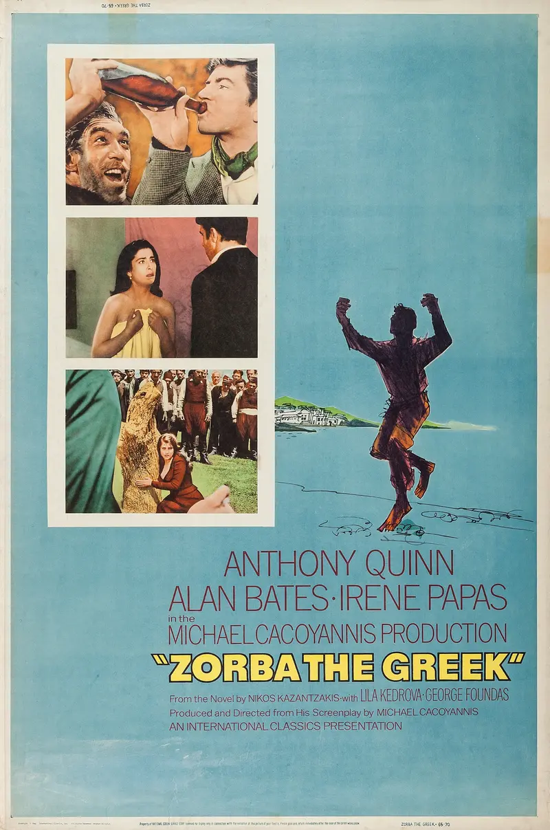 Zorba The Greek (1964) - Anthony Quinn  Dvd  Colorized Version 1