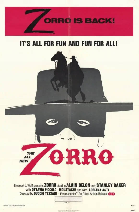 Zorro (1975) - Alain Delon  Dvd 1