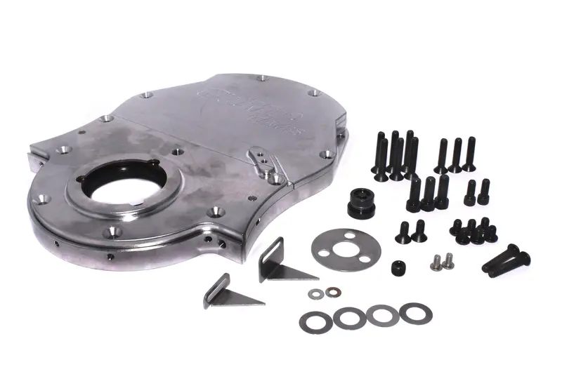 Comp Cams Billet Aluminum Three-Piece Timing Cover – Designed For Chevrolet Big Block Engines 1