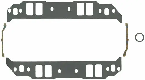 Fel-Pro 1251 Bb Chevy Intake Manifold Gasket — Trim-To-Fit, 0.060-Inch Thickness 1