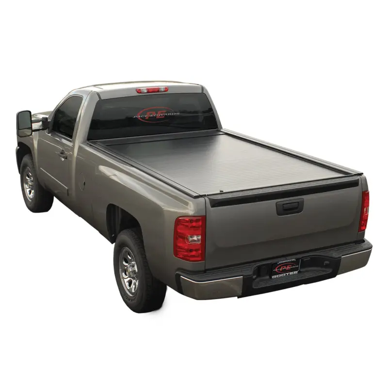 Pace Edwards Full-Metal Jackrabbit Tonneau Cover – Hard Folding Truck Bed Cover With Aluminum Frame And Weather Seal 1
