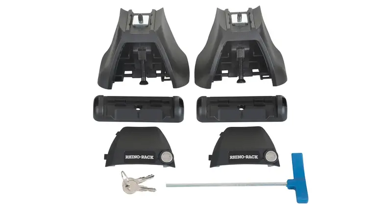 Rhino-Rack Vortex 2500 Roof Rack System – Aerodynamic Crossbar Design, Heavy-Duty Aluminum Construction 1