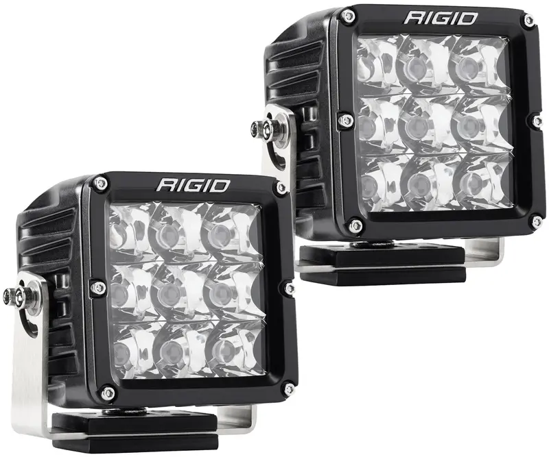 Rigid Industries D-Xl Pro Spot Light Kit – Dual Led Spot Beam, Rugged Aluminum Housing (Pair) 1